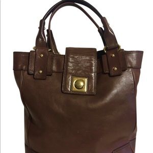 Banana Republic Brown Leather Satchel